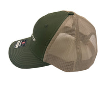 Load image into Gallery viewer, Gripple Richardson 5-Panel Hat - Green/Tan